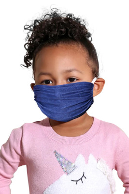 Blue Washable Daily Anti-dust Kids Face Mask