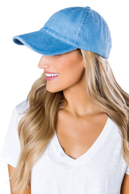 Denim Blue Baseball Cap