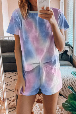 Tie Dye Print Lounge Set