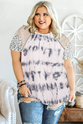 Tie Dye Plus Size Top