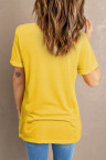 Yellow Sunflower Base T-shirt