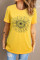 Yellow Sunflower Base T-shirt