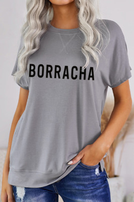 Women's T-shirts Letter Print T-shirt