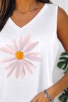 Women's Tank Tops Daisy Print Top
