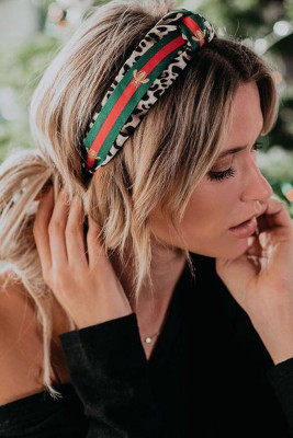Leopard Knot Headband