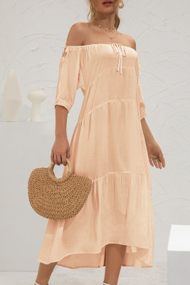 Women's Dresses Off Shoulder Midi Dress