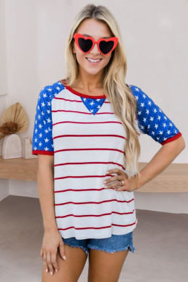 Stars and Stripes National Day Tee