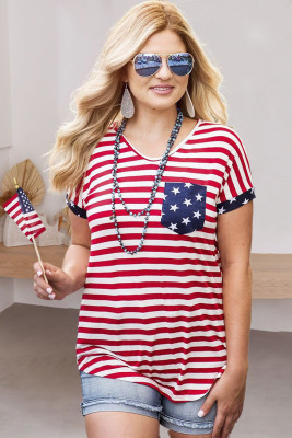 National Day Flag Print Tee