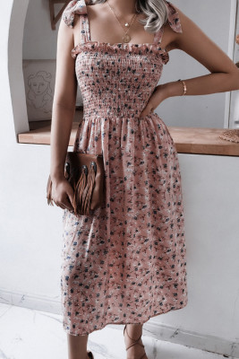 Women's Dresses Floral Print Midi Dress