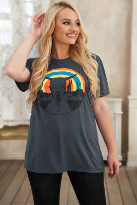 Good Feeling Shift Plus Size Tee