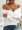 Lace V Neck Fuzzy Long Sleeve Cold Shoulde Sweater
