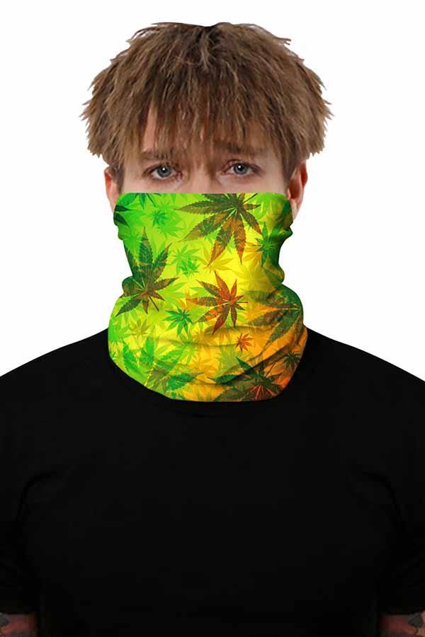 Unisex Outdoor Sports Multifunctional Neck Gaiter Windproof Skull Face Shields