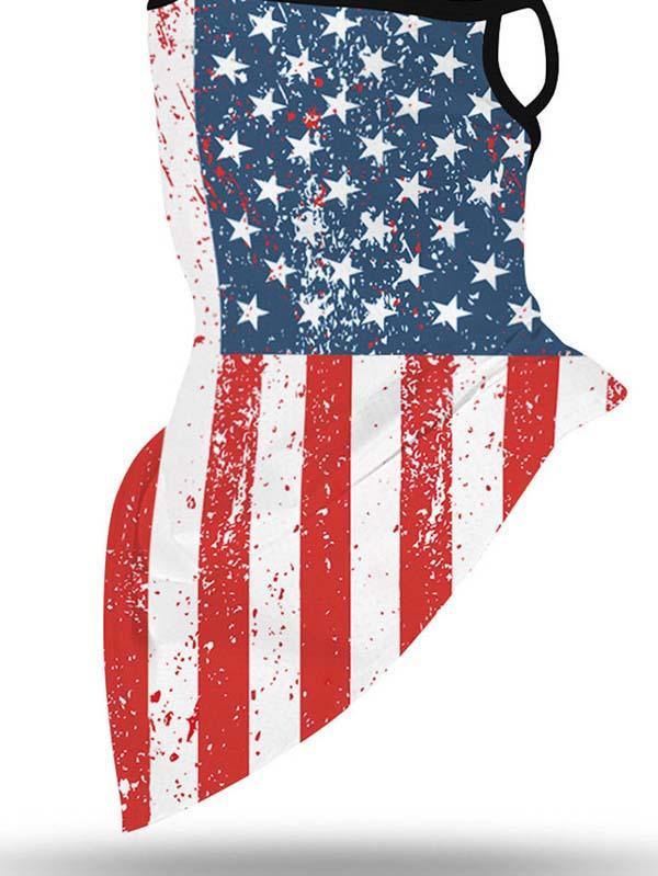 Unisex Novelty Print Bandanas Cooling Neck Gaiter With Earloops