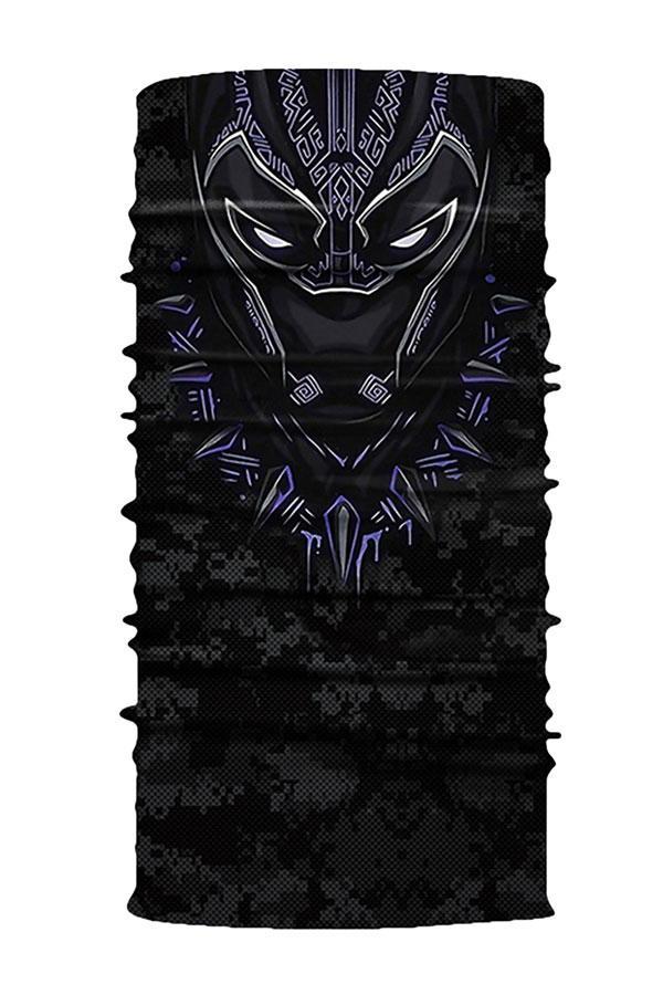 Unisex Windproof Neck Gaiter Skull Print Bandanas For Sun Protection