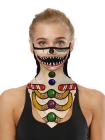 Unisex Windproof Novelty Christmas Print Earloop Face Shield Bandana