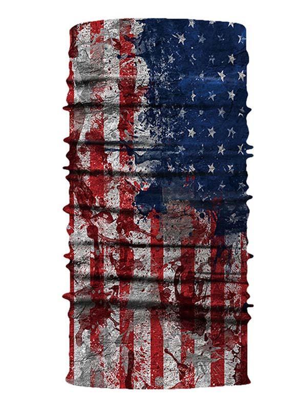 Summer Scarf Outdoor Motorcycle Flag Neck Gaiter Bandanas