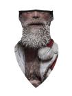 Unisex Windproof Novelty Christmas Print Earloop Face Shield Bandana
