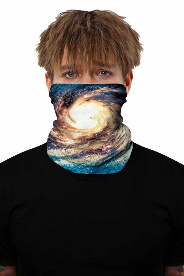 Unisex Outdoor Sports Multifunctional Neck Gaiter Windproof Skull Face Shields