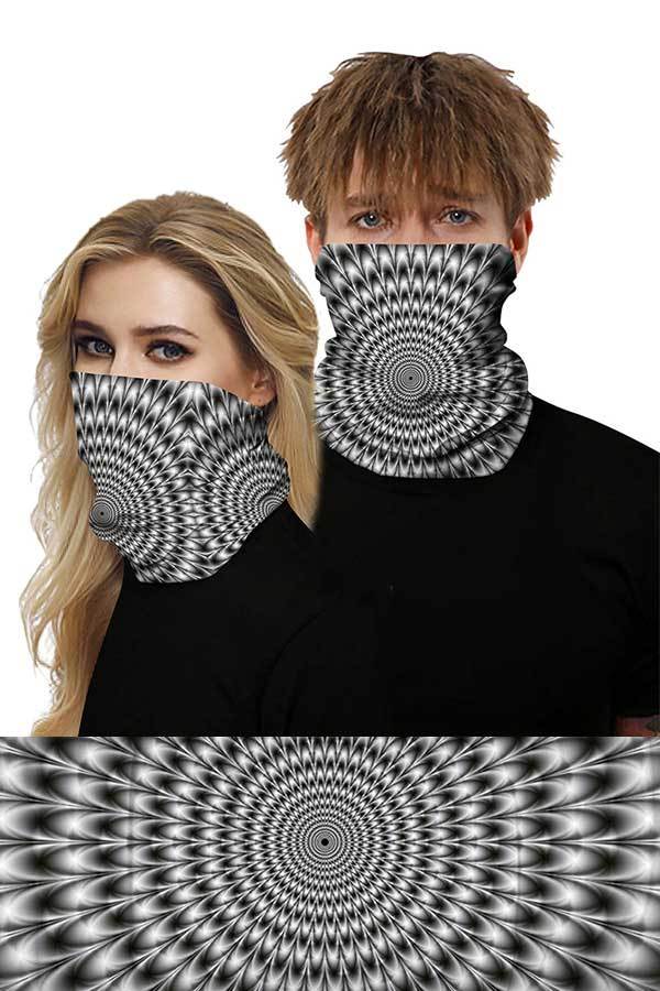Unisex Outdoor Sports Multifunctional Neck Gaiter Windproof Skull Face Shields