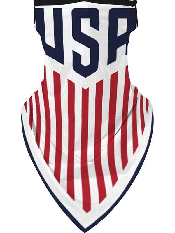 Unisex Novelty Print Bandanas Cooling Neck Gaiter With Earloops