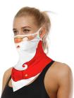 Unisex Windproof Novelty Christmas Print Earloop Face Shield Bandana