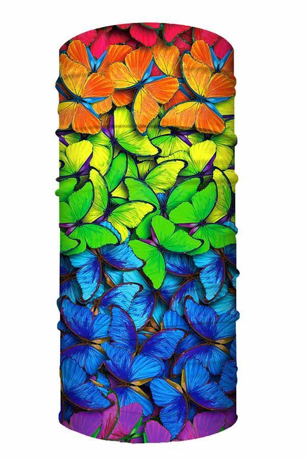 Unisex Outdoor Sports Multifunctional Neck Gaiter Windproof Skull Face Shields