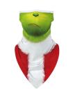 Unisex Windproof Novelty Christmas Print Earloop Face Shield Bandana