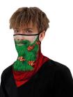 Unisex Windproof Novelty Christmas Print Earloop Face Shield Bandana