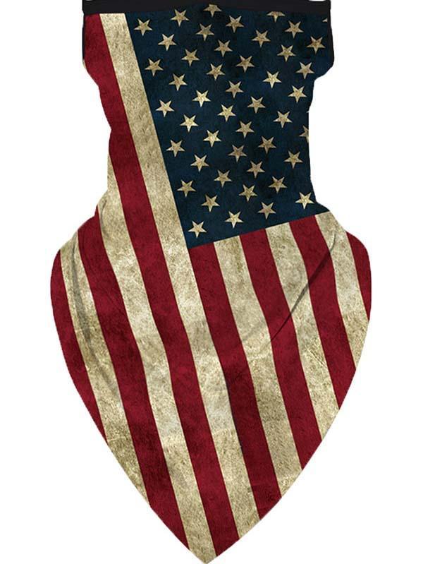 Unisex Novelty Print Bandanas Cooling Neck Gaiter With Earloops