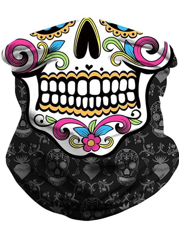 Novelty Print Sun Protection Neck Gaiter Headwear