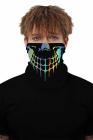 Unisex Outdoor Sports Multifunctional Neck Gaiter Windproof Skull Face Shields