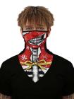 Unisex Windproof Novelty Christmas Print Earloop Face Shield Bandana