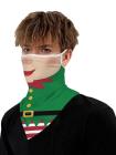 Unisex Windproof Novelty Christmas Print Earloop Face Shield Bandana