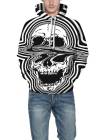 Skull Hoodie Oversized Hoodie for Christmas Halloween