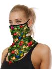 Unisex Windproof Novelty Christmas Print Earloop Face Shield Bandana