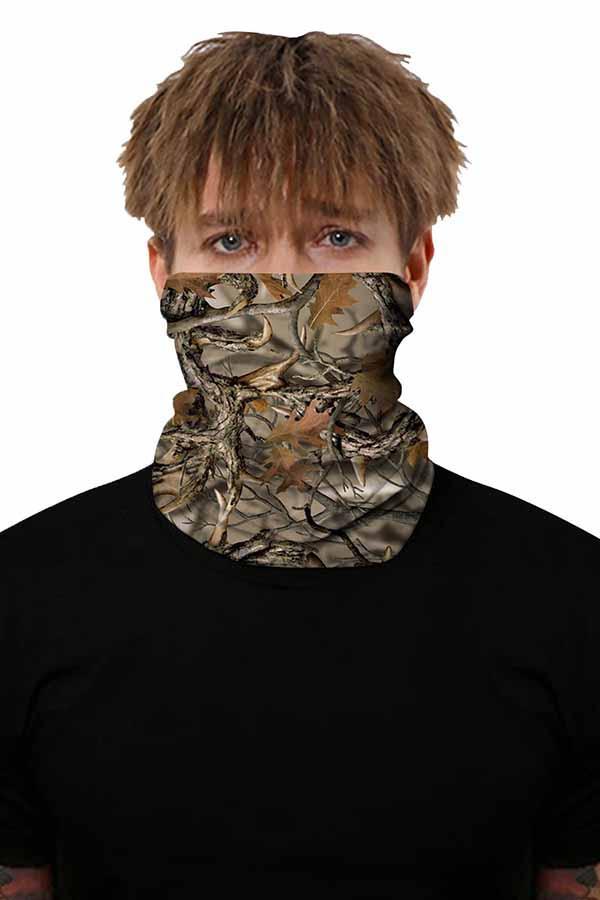 Unisex Outdoor Sports Multifunctional Neck Gaiter Windproof Skull Face Shields