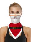 Unisex Windproof Novelty Christmas Print Earloop Face Shield Bandana