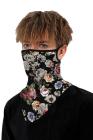 Sports Skull Face Shield Bandanas Running Neck Gaiter With Earloops