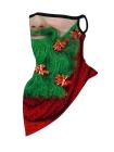 Unisex Windproof Novelty Christmas Print Earloop Face Shield Bandana