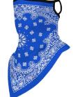 Unisex Novelty Print Bandanas Cooling Neck Gaiter With Earloops