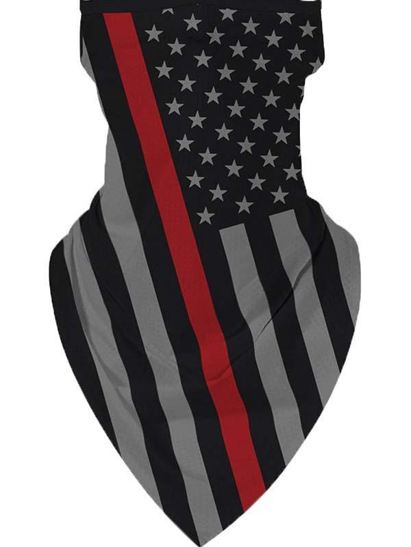 Unisex Novelty Print Bandanas Cooling Neck Gaiter With Earloops