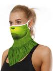 Unisex Windproof Novelty Christmas Print Earloop Face Shield Bandana