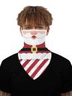 Unisex Windproof Novelty Christmas Print Earloop Face Shield Bandana