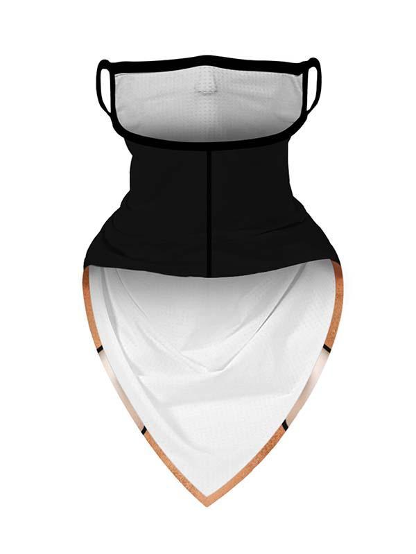 Unisex Windproof Novelty Christmas Print Earloop Face Shield Bandana