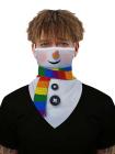 Unisex Windproof Novelty Christmas Print Earloop Face Shield Bandana