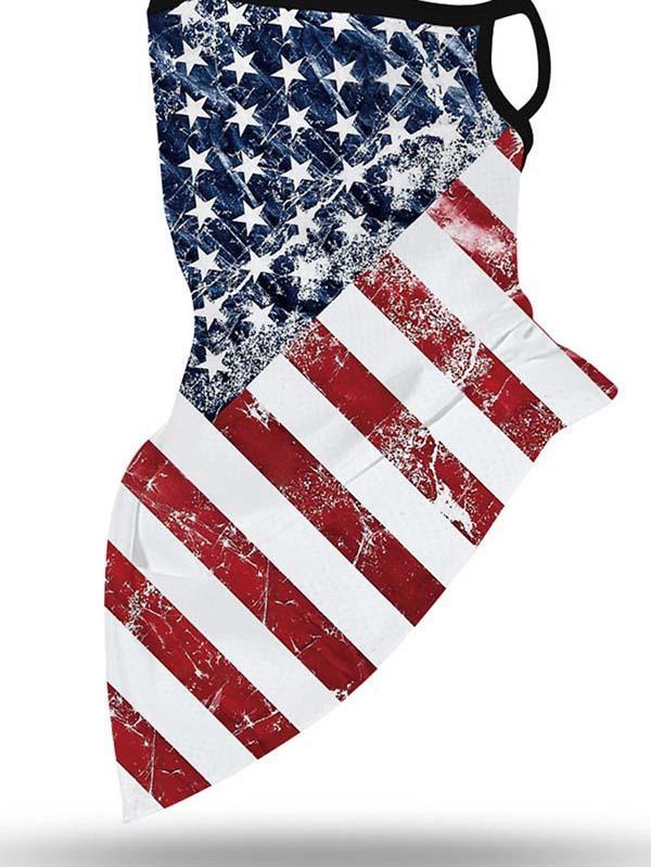 Unisex Novelty Print Bandanas Cooling Neck Gaiter With Earloops