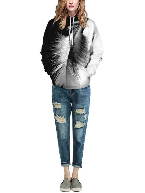 Skull Hoodie Oversized Hoodie for Christmas Halloween