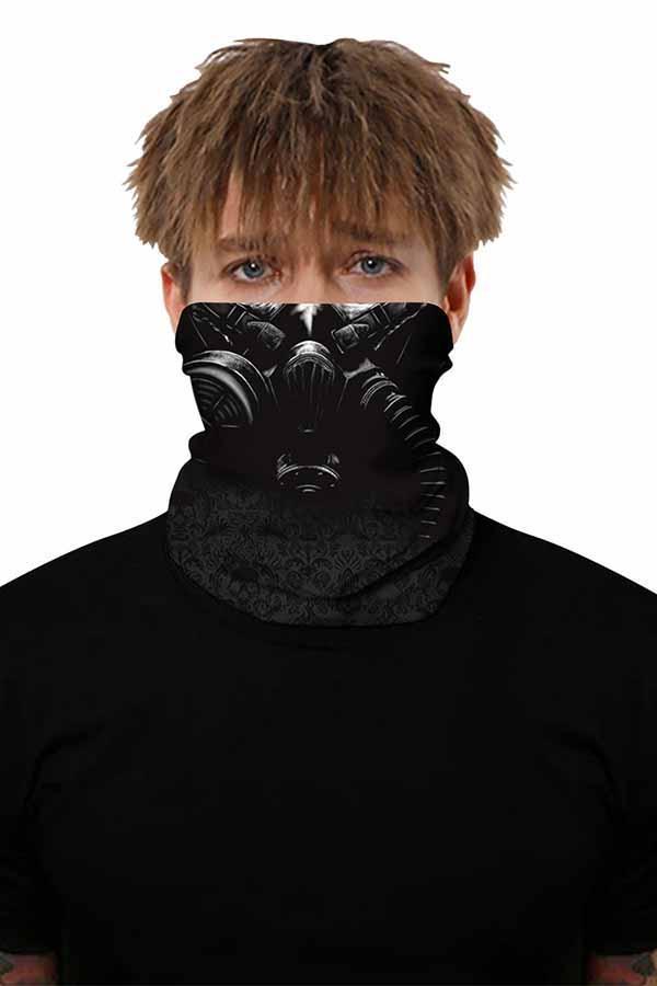 Unisex Outdoor Sports Multifunctional Neck Gaiter Windproof Skull Face Shields