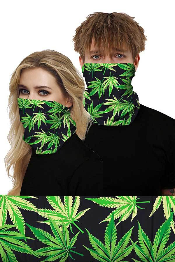 Unisex Outdoor Sports Multifunctional Neck Gaiter Windproof Skull Face Shields