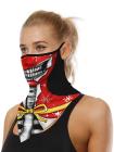 Unisex Windproof Novelty Christmas Print Earloop Face Shield Bandana